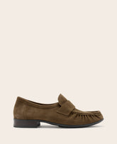 Shop Gentle Souls Crew Moss Suede Loafer | Kenneth Cole | Kenneth Cole MOSS SUEDE
