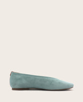 GENTLE SOULS - Willow Suede Ballet Flat | Kenneth Cole BLUE SUEDE