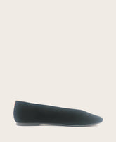 GENTLE SOULS - Willow Suede Ballet Flat | Kenneth Cole BLACK SUEDE