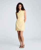 Tucked Waist Mini Dress | Kenneth Cole PASTEL YELLOW