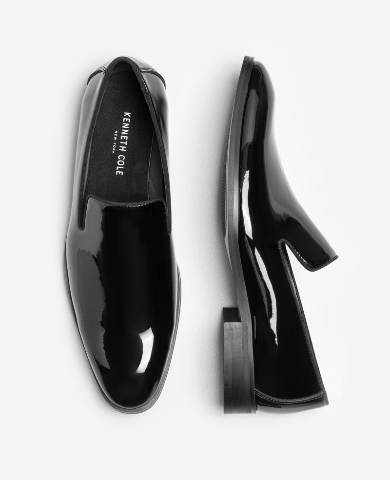 Harry Patent Venetian Loafer | Kenneth Cole BLACK PATENT