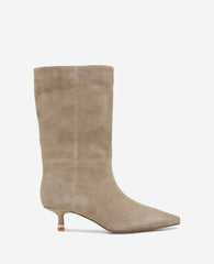 Women's Meryl Suede Bootie – Taupe Suede | Kenneth Cole | Kenneth Cole TAUPE SUEDE