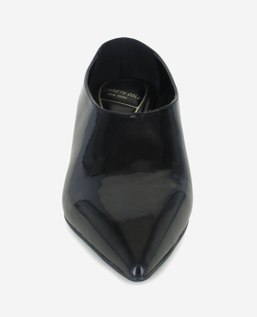 Shop Linxie Black Patent Kitten Heel Pump | Kenneth Cole | Kenneth Cole BLACK PATENT