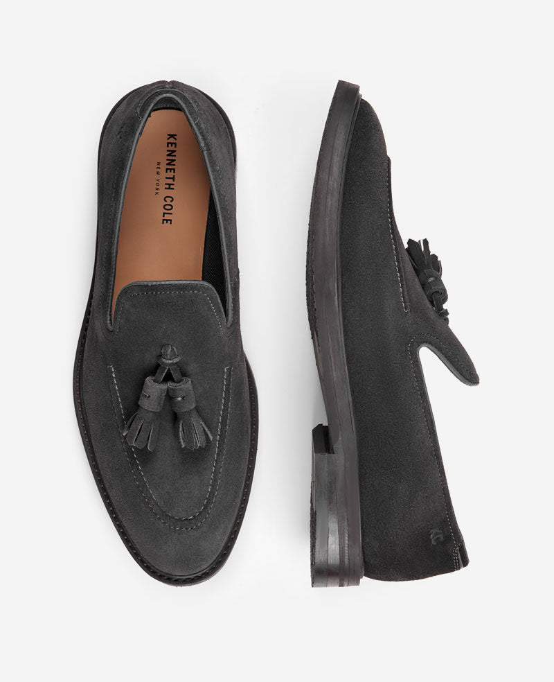 Madison Slip-on Loafer | Kenneth Cole CHARCOLE SUEDE