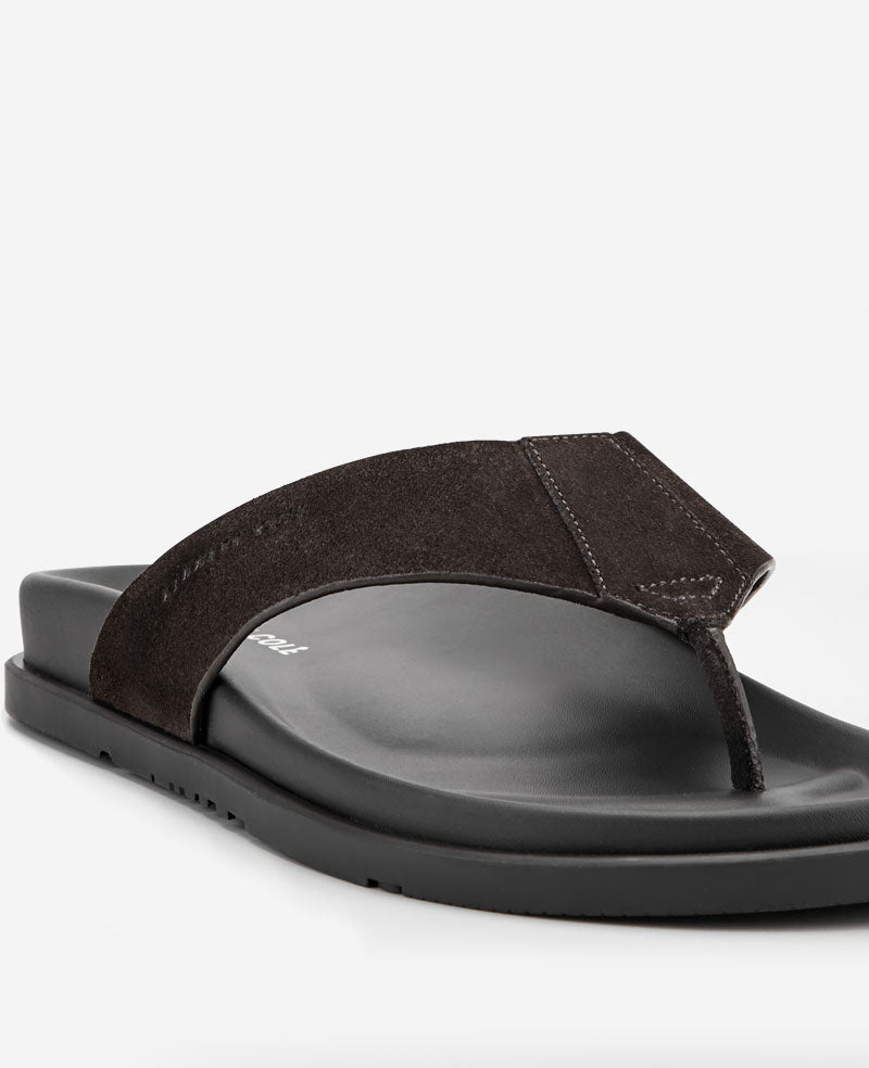 Worly Leather Sandal | Kenneth Cole MOCHA SUEDE