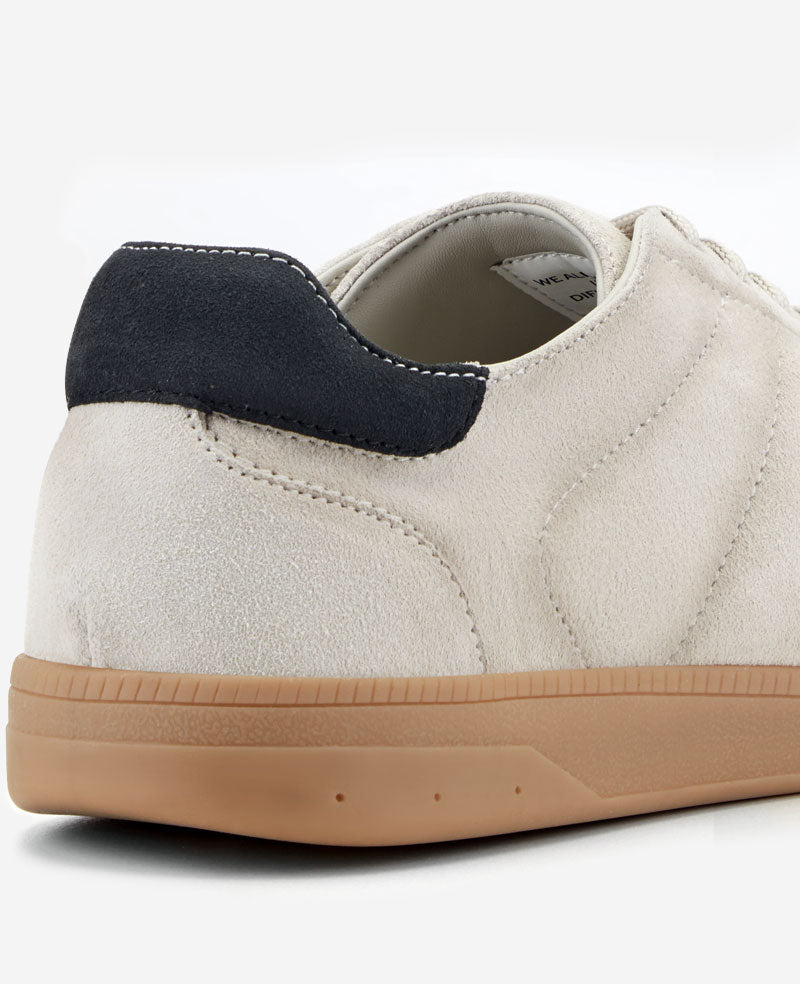 Mercer Lace-up Sneaker | Kenneth Cole WHITE / CHARCOLE SUEDE