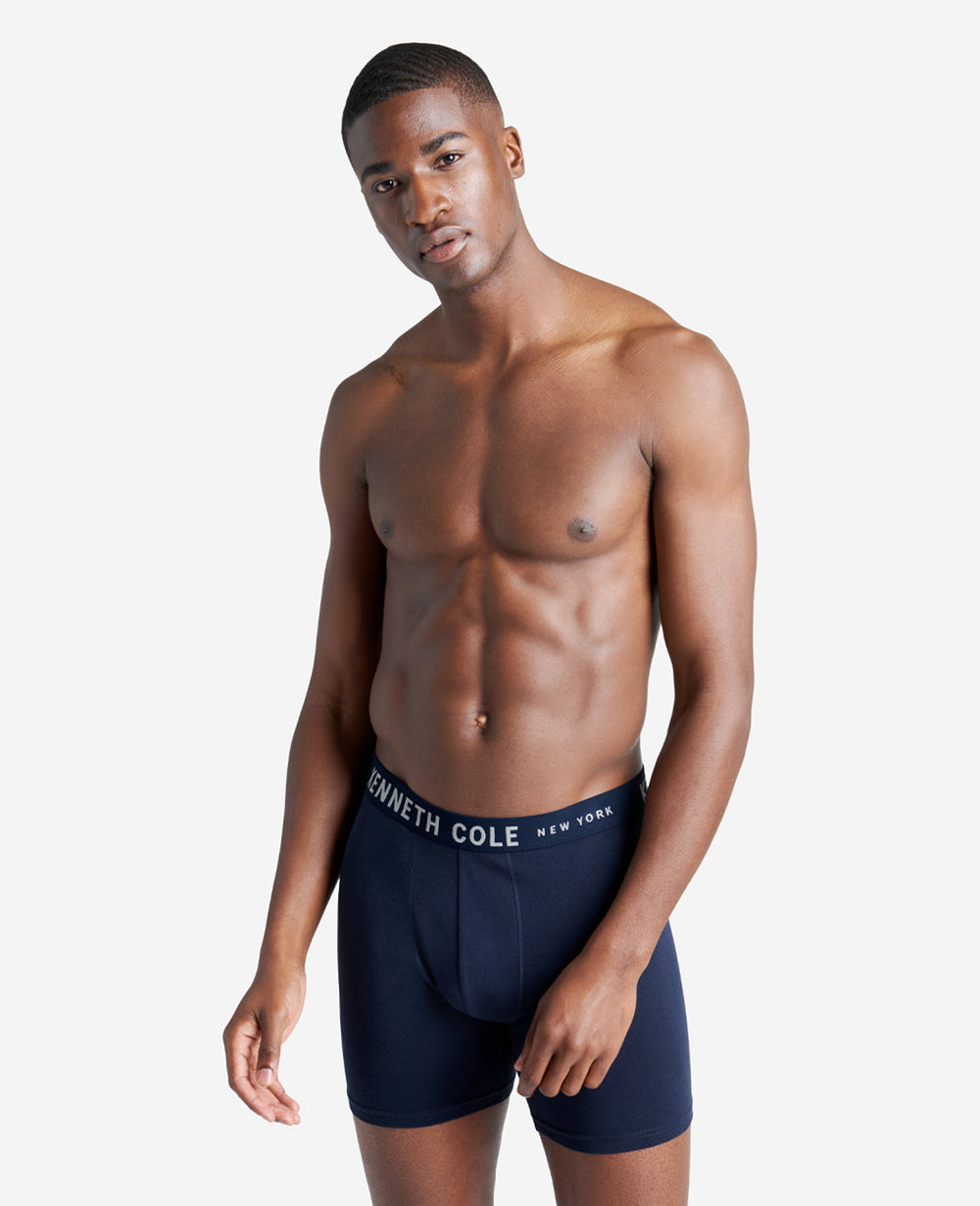 3-Pack Boxer Briefs – Navy & Black Modal Stretch | KC | Kenneth Cole NAVY/NAVY/BLACK