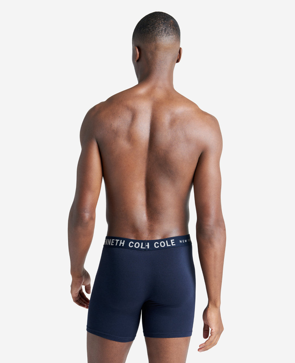3-Pack Boxer Briefs – Navy & Black Modal Stretch | KC | Kenneth Cole NAVY/NAVY/BLACK
