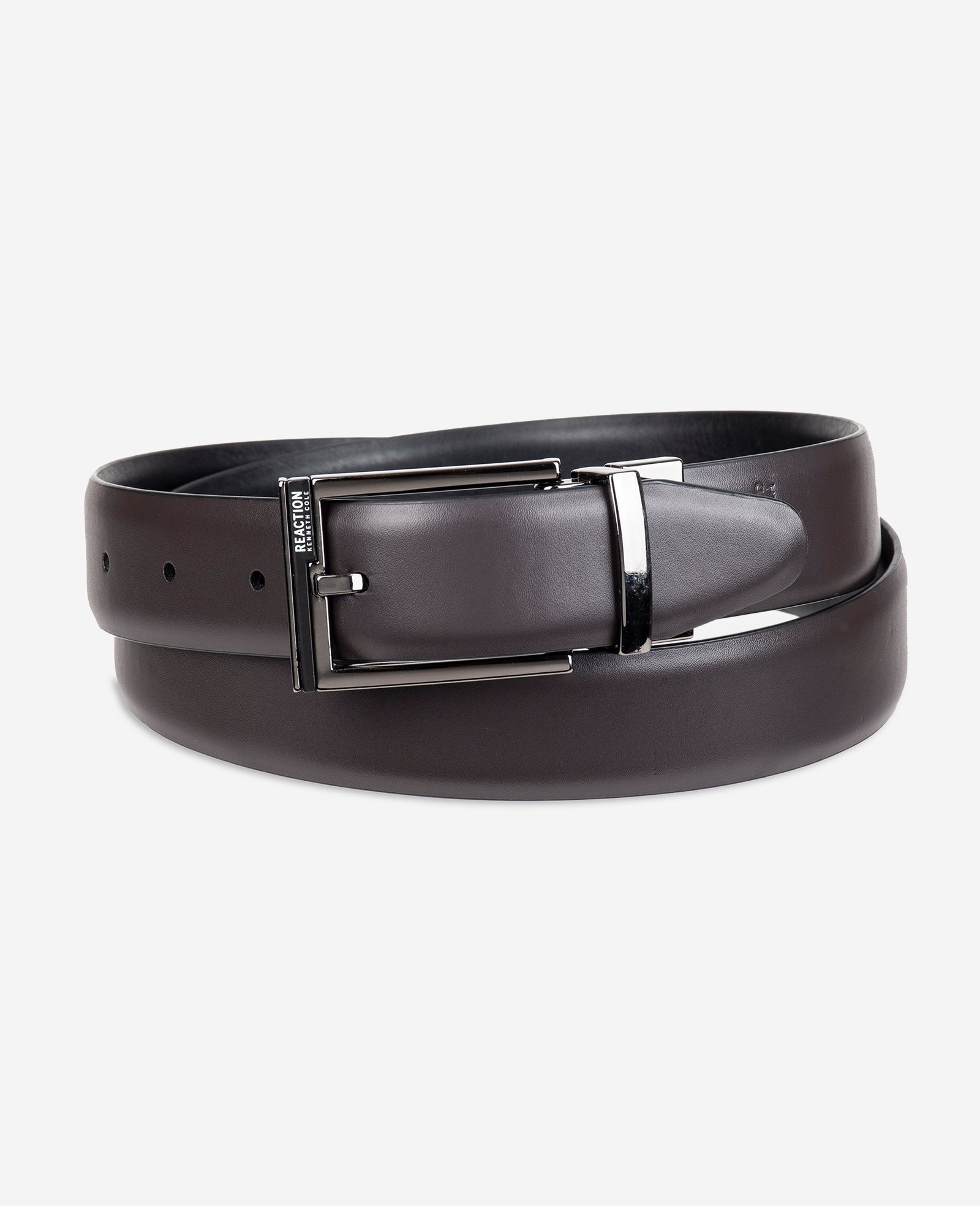 Stretch Feather Edge Reversible Dress Belt | Kenneth Cole BLACK/BROWN