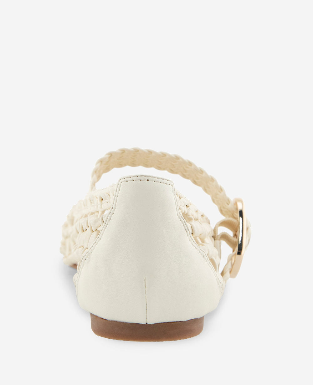 Tessa Woven Knotted Ballet Flat | Kenneth Cole PRISTINE WOVEN