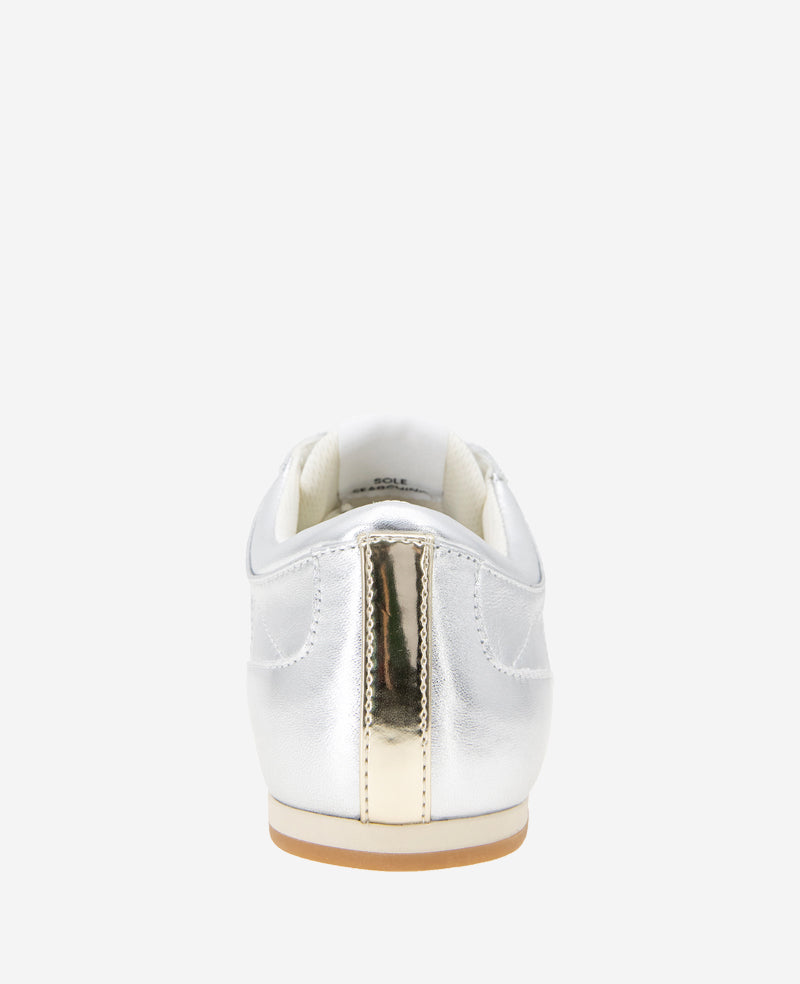 Shop Alma Silver Leather Sneaker | Kenneth Cole | Kenneth Cole SILVER LEATHER