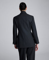 Flannel Double Breasted Jacket | Kenneth Cole CHAR COLE