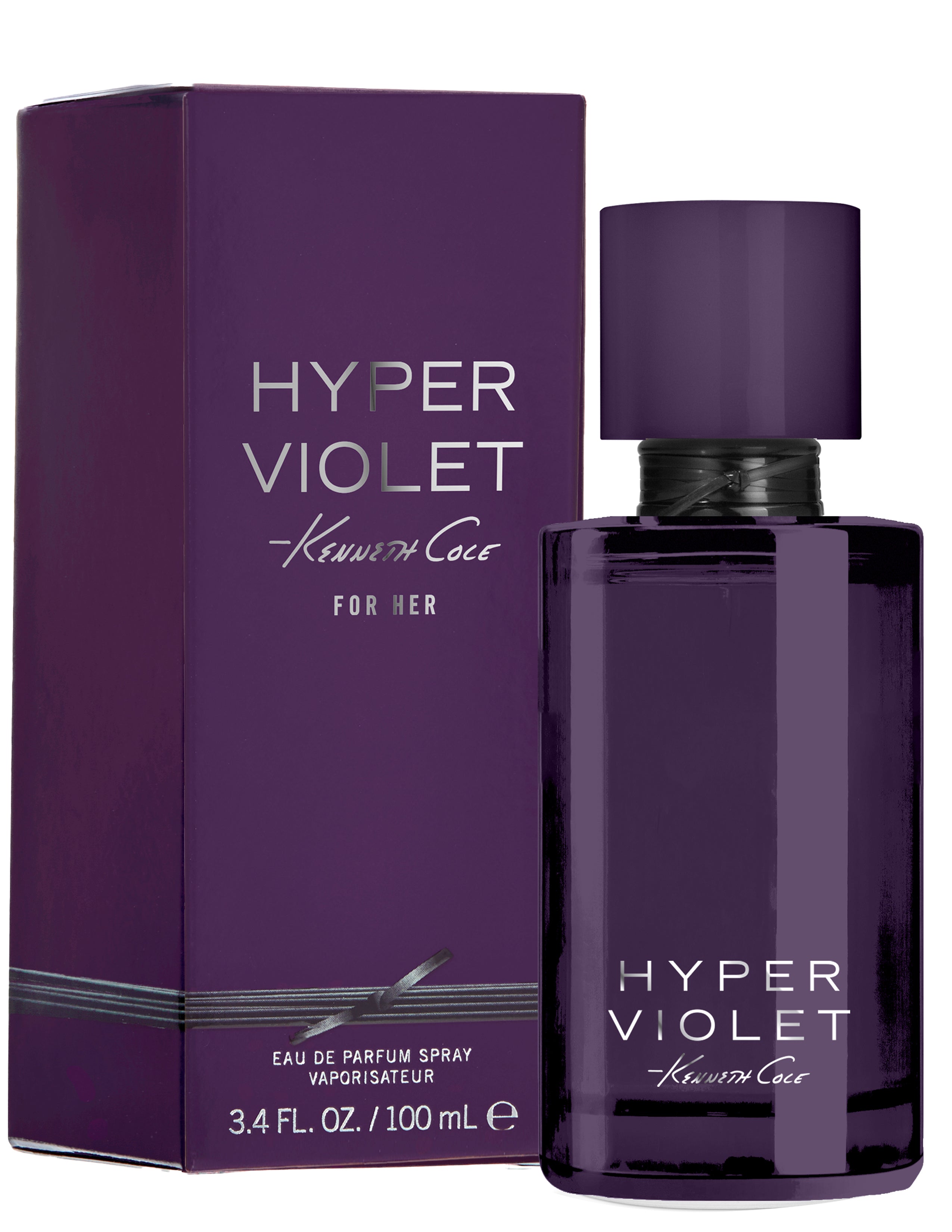 Hyper Violet Eau de Parfum 3.4 oz – Women’s Perfume | KC | Kenneth Cole NO COLOR