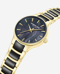 Classic Two Tone Bracelet Watch | Kenneth Cole TT BLACK/GOLD
