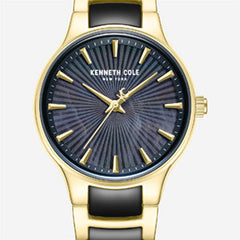 Classic Two Tone Bracelet Watch | Kenneth Cole TT BLACK/GOLD