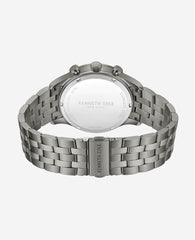 Dress Sport Chronograph Stainless Steel Bracelet Watch | Kenneth Cole GUN