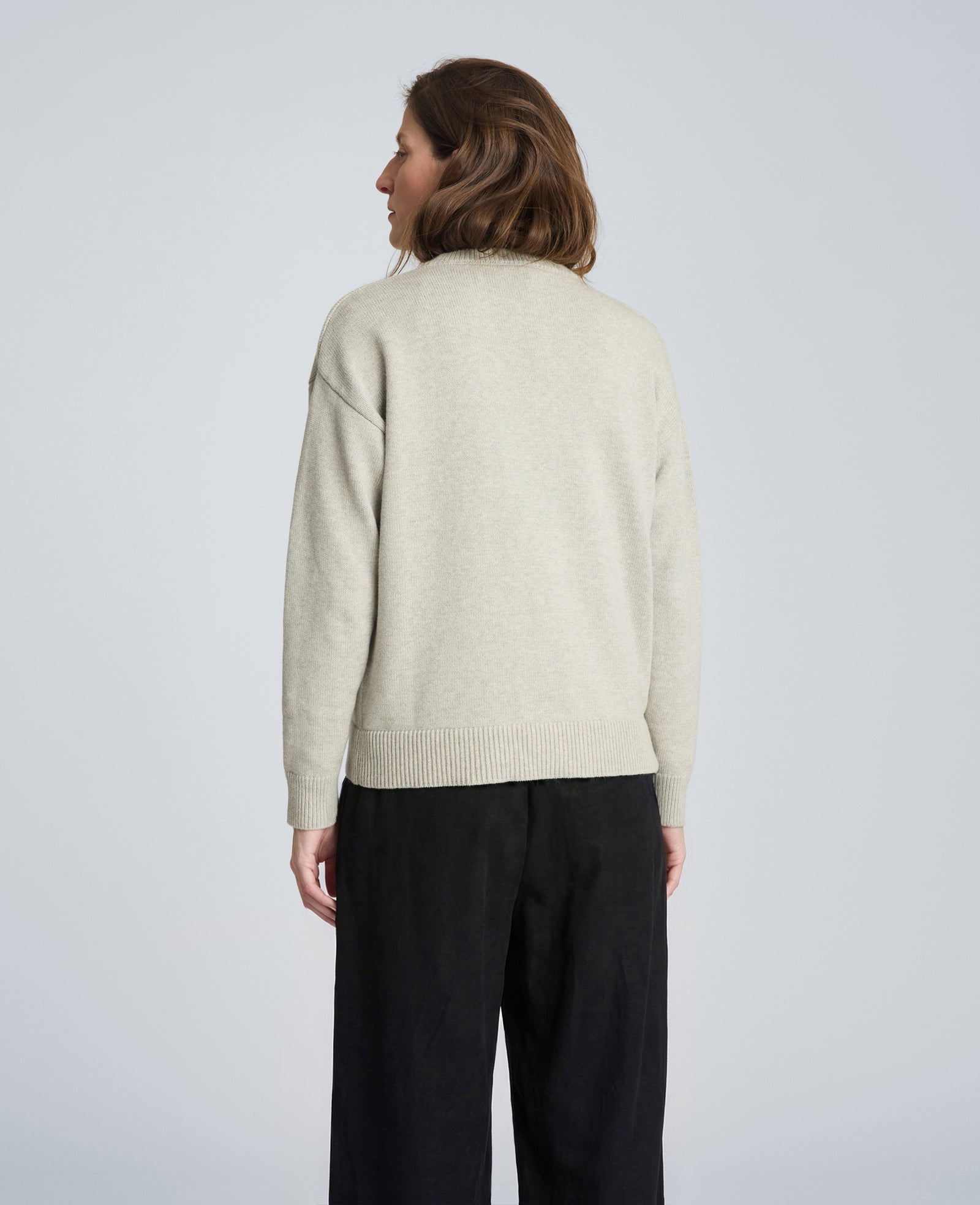 Shop Read Between The Lies Crewneck Sweater – Grey | KC | Kenneth Cole GREY