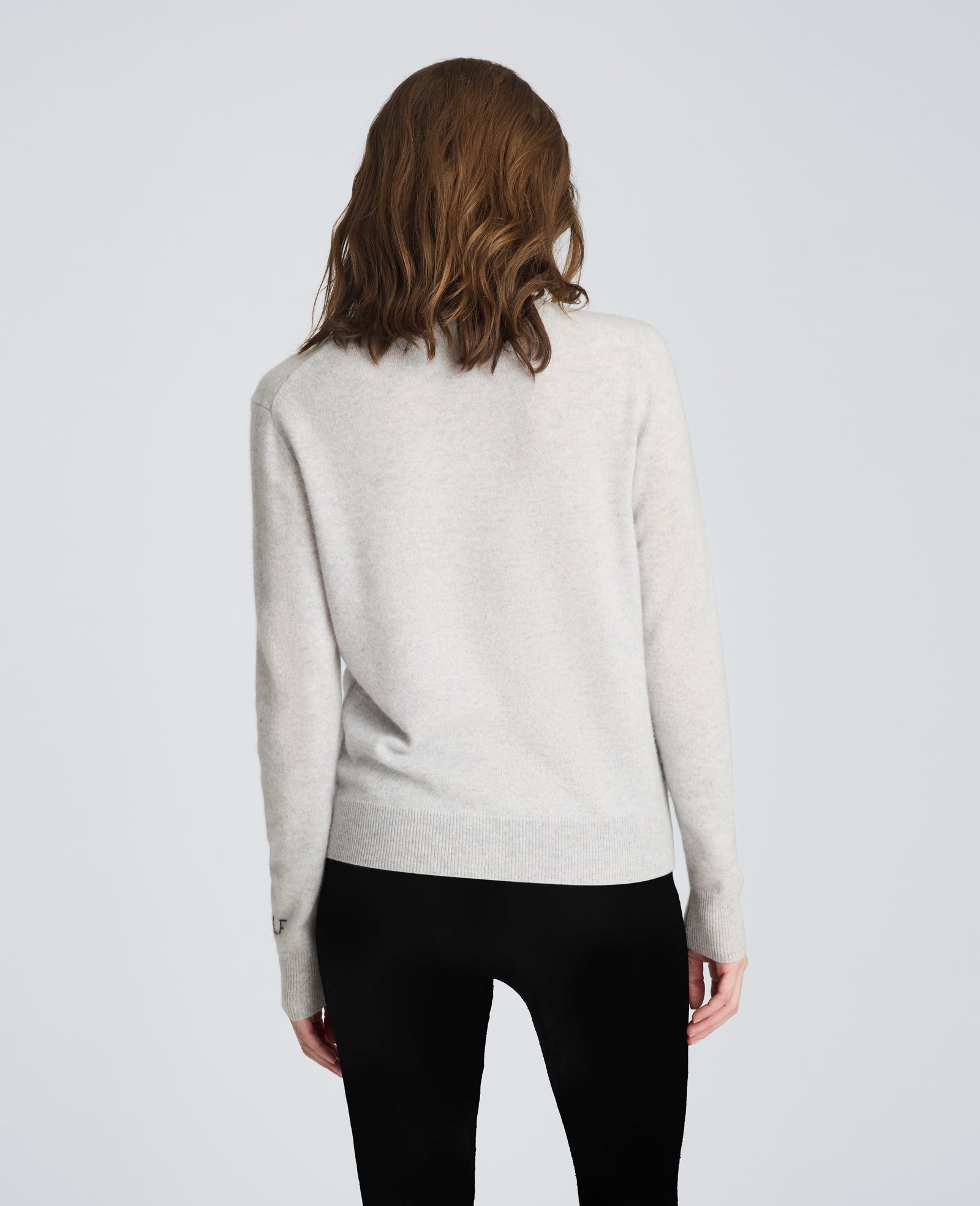 Speak Up Cashmere Crewneck Sweater, Grey | Kenneth Cole | Kenneth Cole GREY