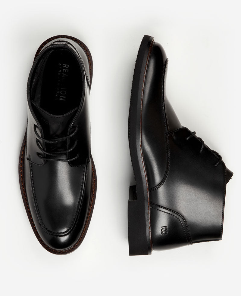 REACTION Vesto Chukka Boot – Black Men | Kenneth Cole | Kenneth Cole BLACK