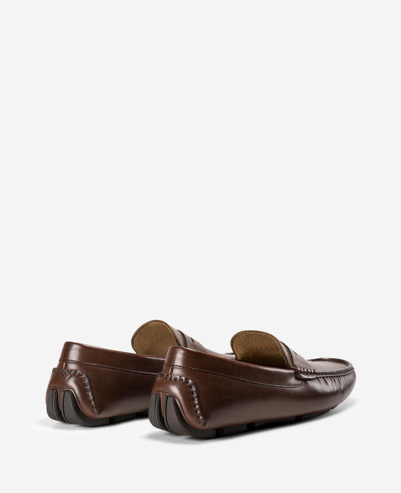 REACTION Sergio Penny Loafer – Brown Men | Kenneth Cole | Kenneth Cole MID BROWN