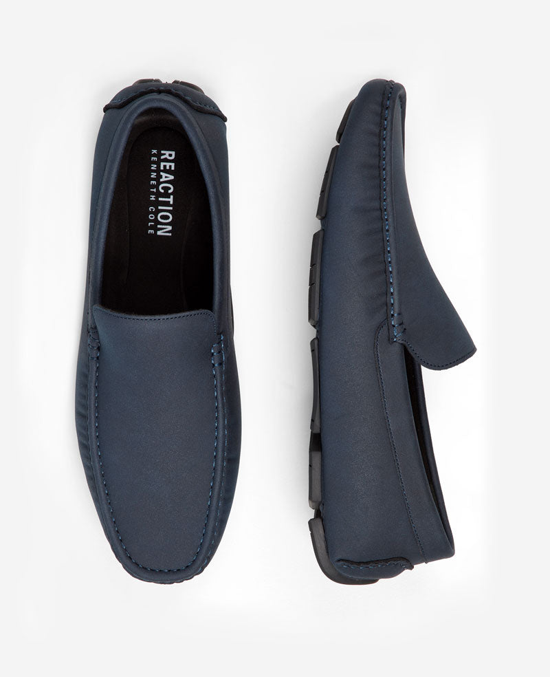 REACTION Scanlin Driving Loafer – Blue Men | Kenneth Cole | Kenneth Cole ECLIPSE FAUX SUEDE