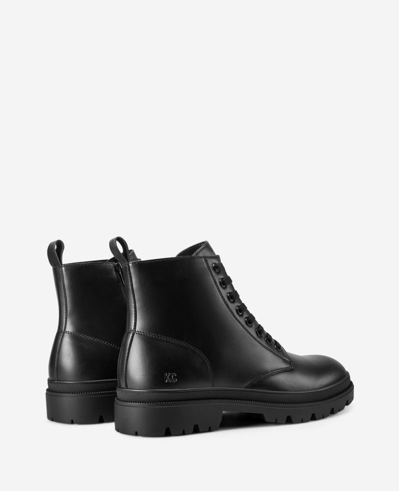 REACTION Petro Lug Sole Boot – Black Men | Kenneth Cole | Kenneth Cole BLACK