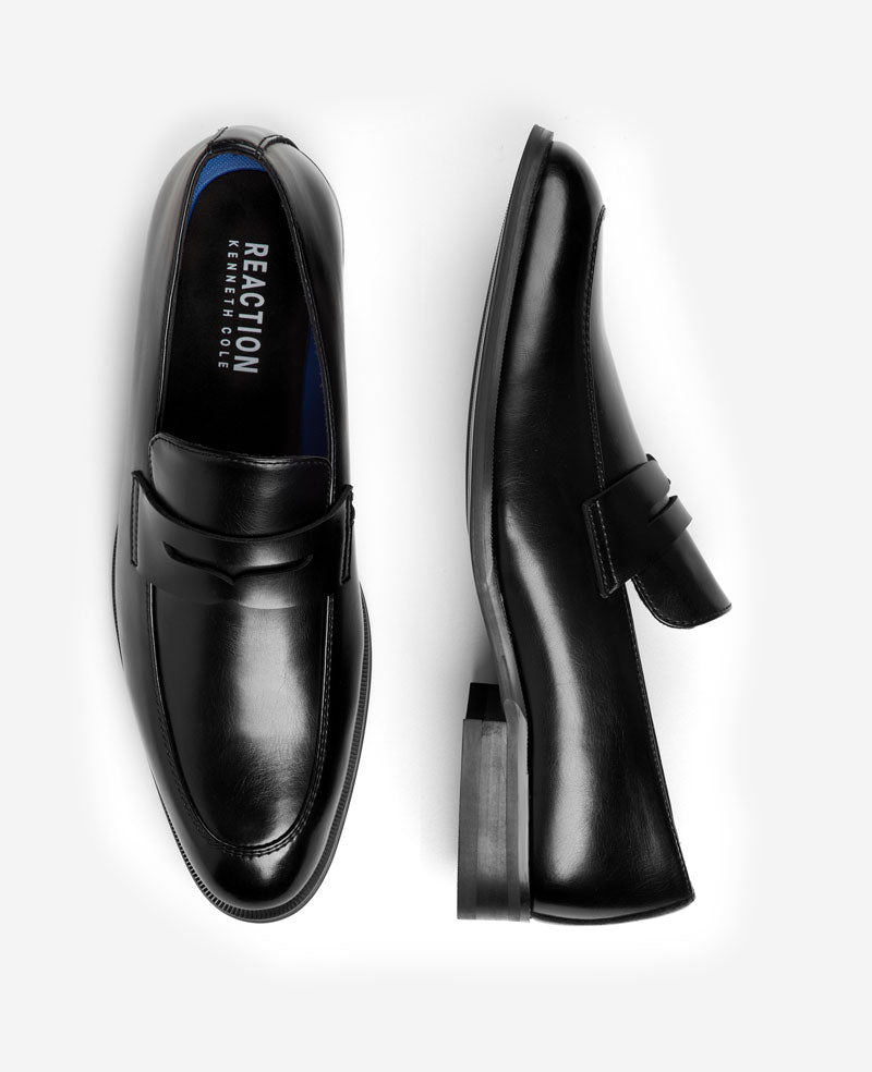 REACTION Moore Penny Loafer – Black Men | Kenneth Cole | Kenneth Cole BLACK