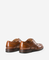 Shop REACTION Lance Brogue Oxford – Cognac Men | KC | Kenneth Cole COGNAC