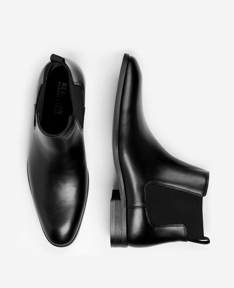 REACTION Hulard Chelsea Boot – Black Men | Kenneth Cole | Kenneth Cole BLACK
