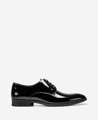 REACTION Hogart Derby – Black Patent Men | Kenneth Cole | Kenneth Cole BLACK PATENT