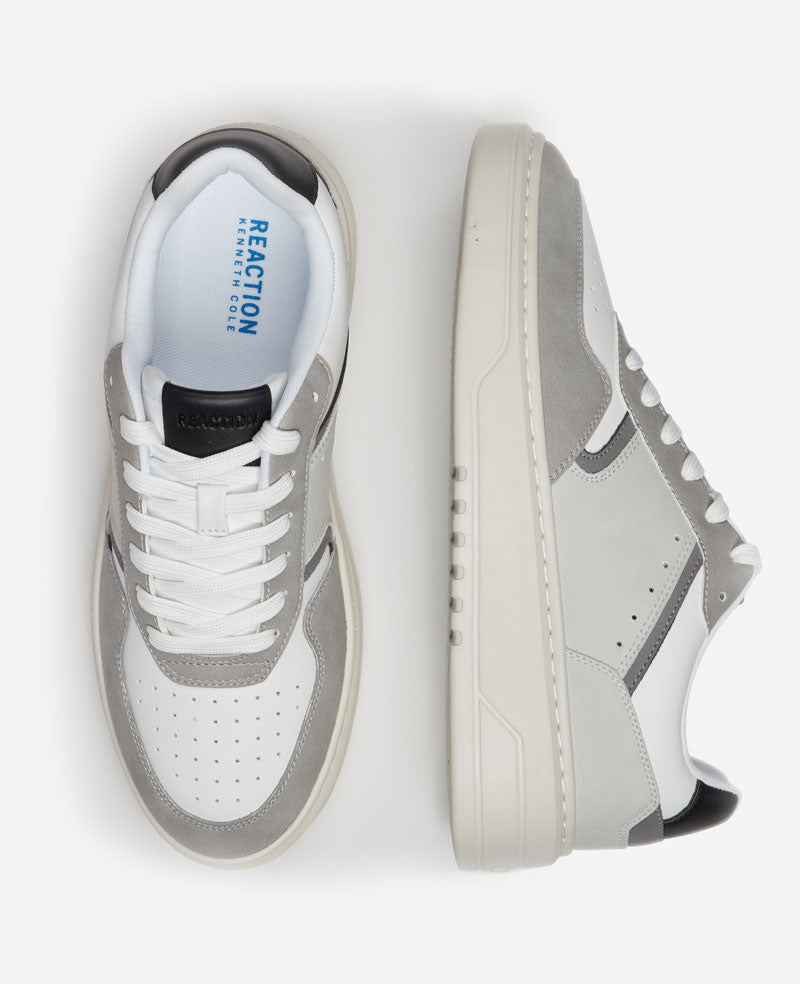 REACTION Dover Sneaker – White Color Block | Kenneth Cole | Kenneth Cole WHITE