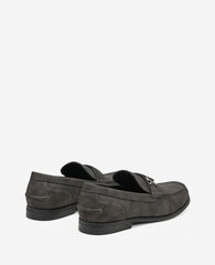 REACTION Estate Belt Loafer – Charcoal Men | Kenneth Cole | Kenneth Cole CHARCOLE FAUX SUEDE