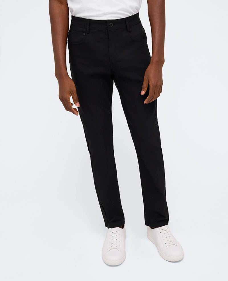 Shop Original Slim 5-Pocket Pant in Black | Kenneth Cole | Kenneth Cole BLACK