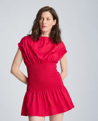 Smocked Waist Mini Dress | Kenneth Cole PUNCH