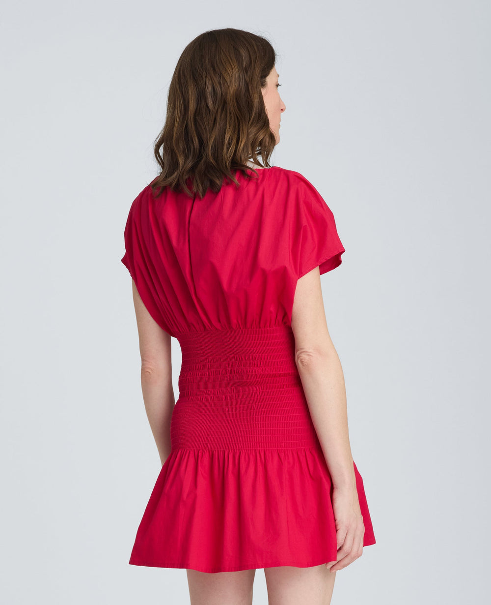 Smocked Waist Mini Dress | Kenneth Cole PUNCH