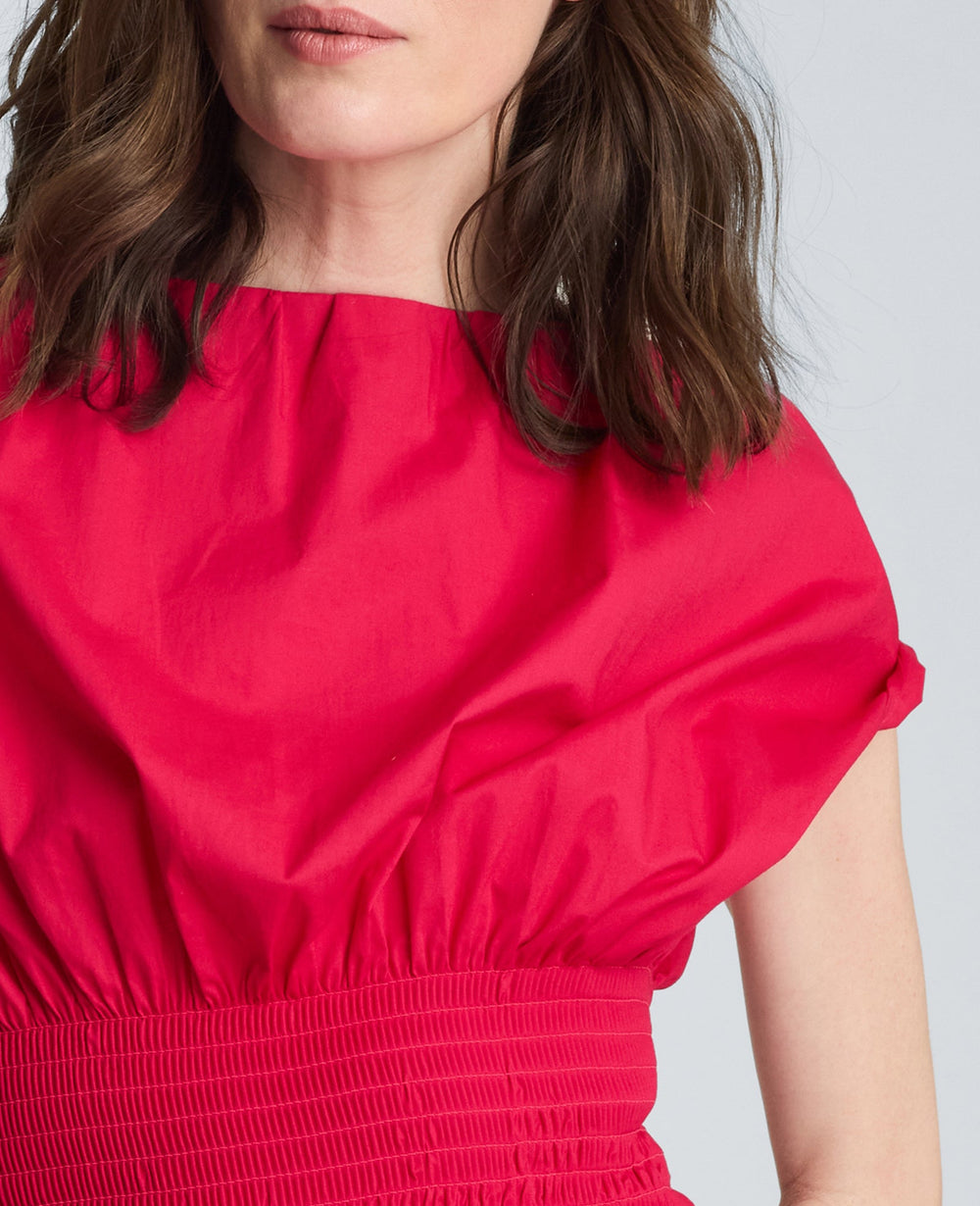 Smocked Waist Mini Dress | Kenneth Cole PUNCH