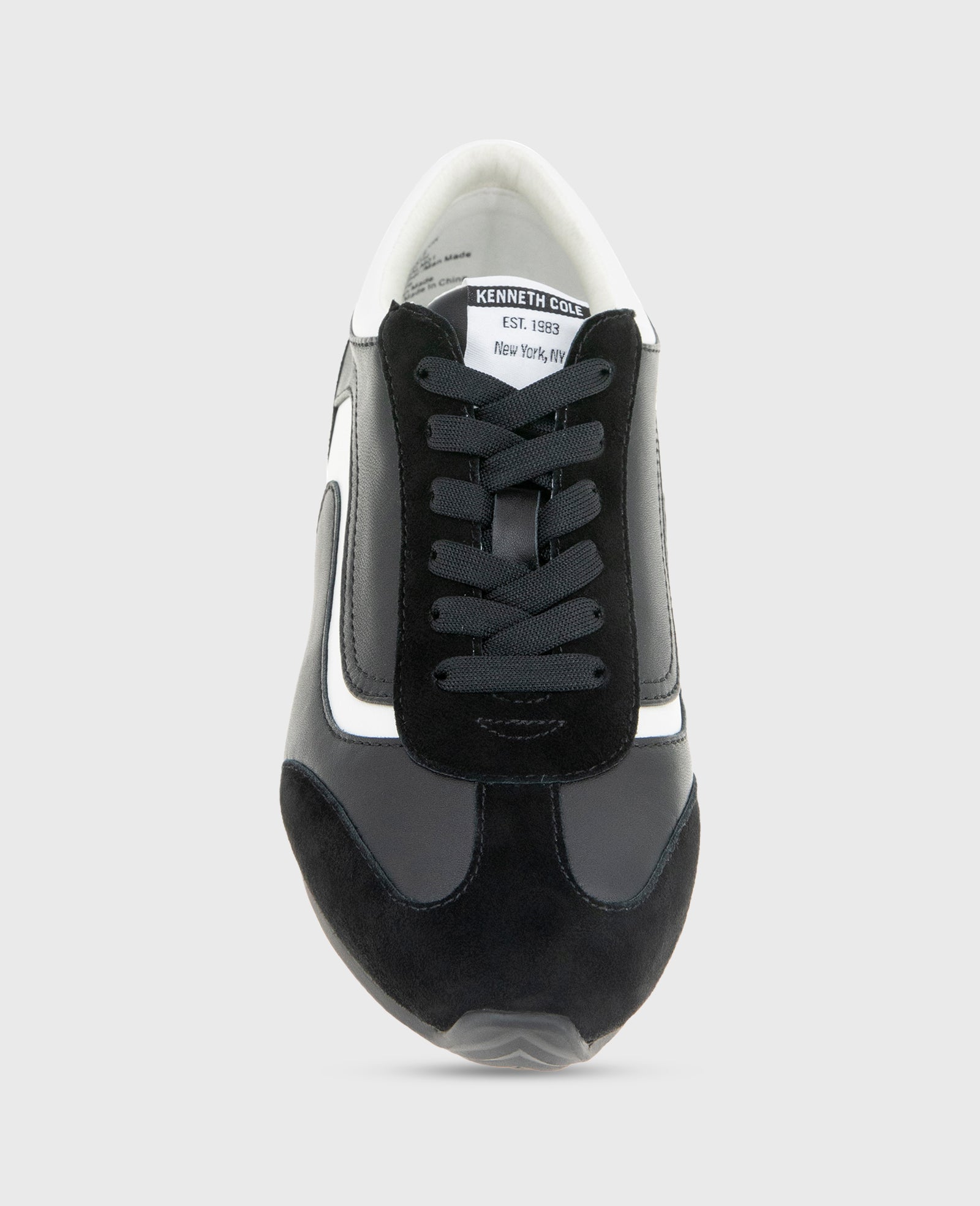 Shop Alma Black Leather Sneaker | Kenneth Cole | Kenneth Cole BLACK LEATHER