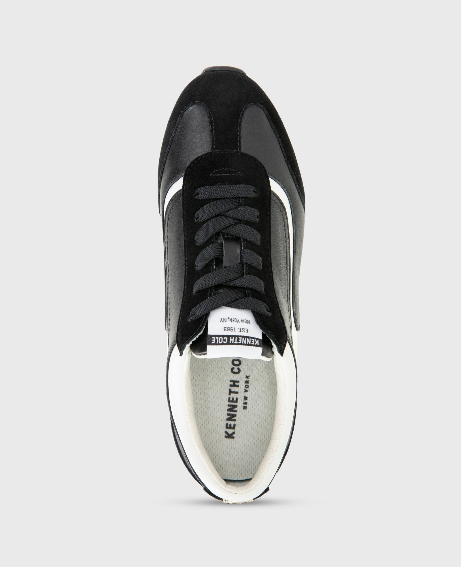 Shop Alma Black Leather Sneaker | Kenneth Cole | Kenneth Cole BLACK LEATHER