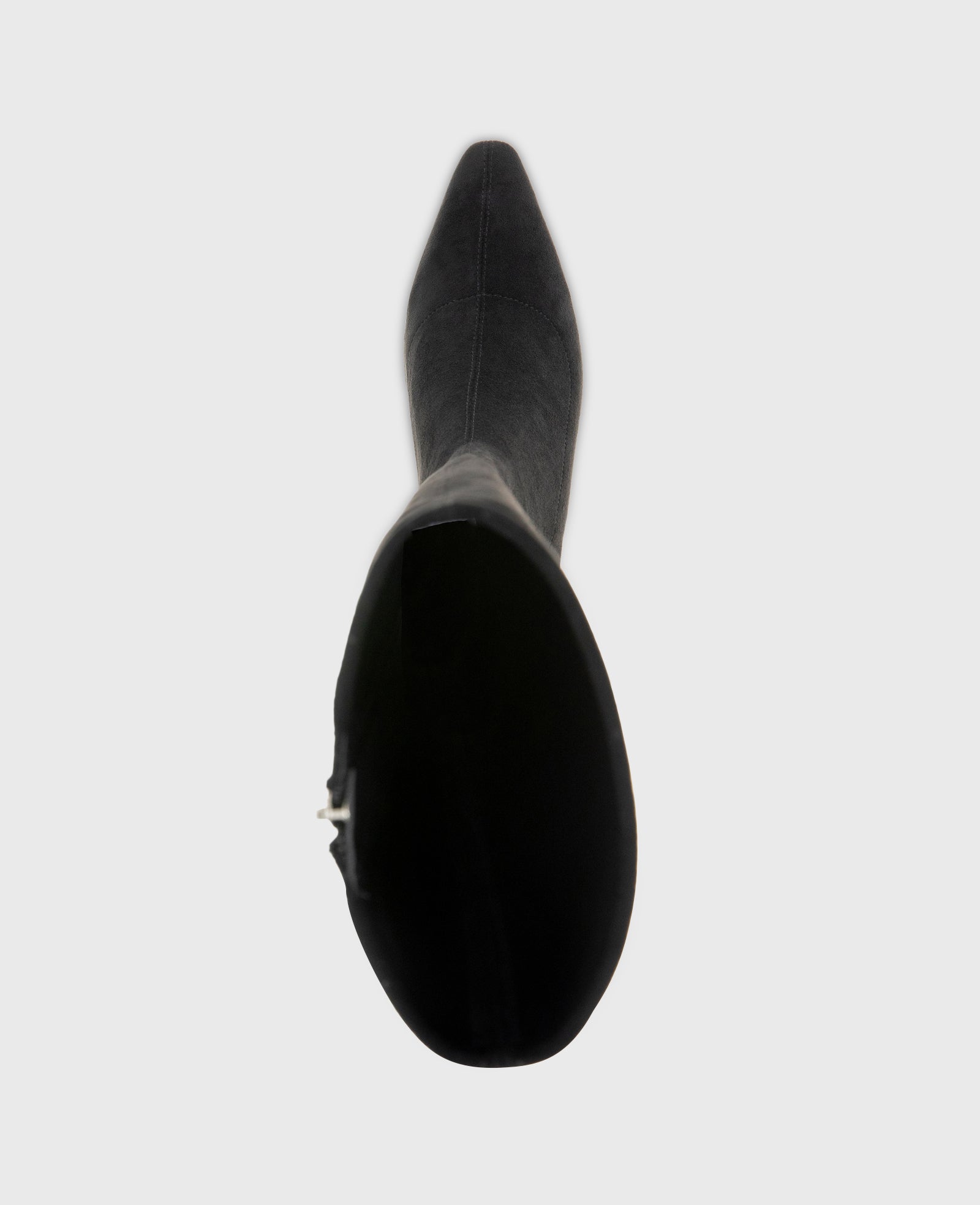 Shop Meridith Black Stretch Kitten Heel Boot | Kenneth Cole | Kenneth Cole BLACK MICROSUEDE