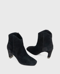 Shop Grizelda Black Suede Heel Boot | Kenneth Cole | Kenneth Cole BLACK SUEDE