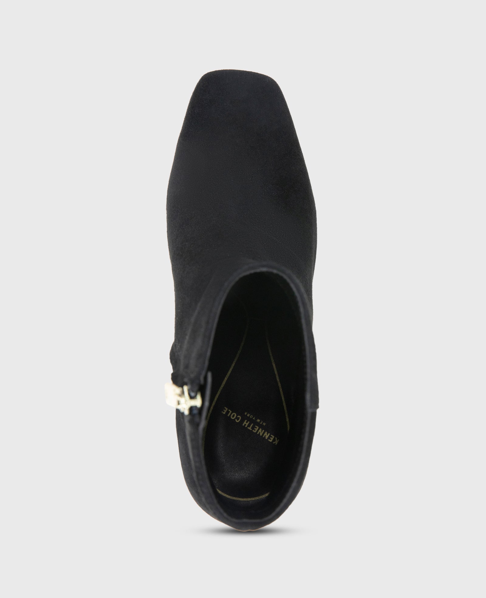 Shop Grizelda Black Suede Heel Boot | Kenneth Cole | Kenneth Cole BLACK SUEDE