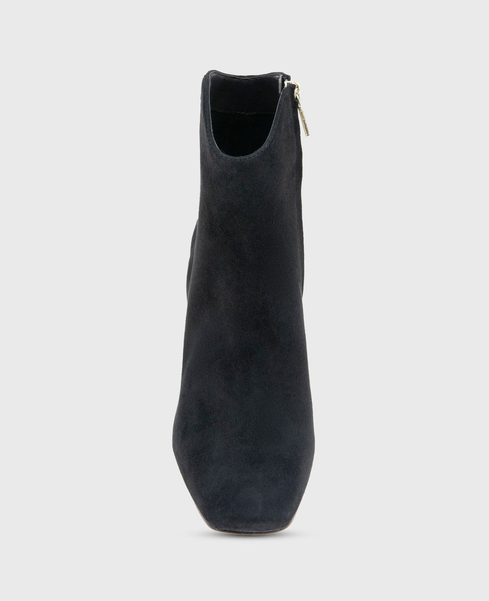 Shop Grizelda Black Suede Heel Boot | Kenneth Cole | Kenneth Cole BLACK SUEDE
