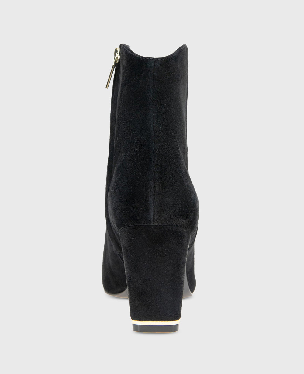 Shop Grizelda Black Suede Heel Boot | Kenneth Cole | Kenneth Cole BLACK SUEDE