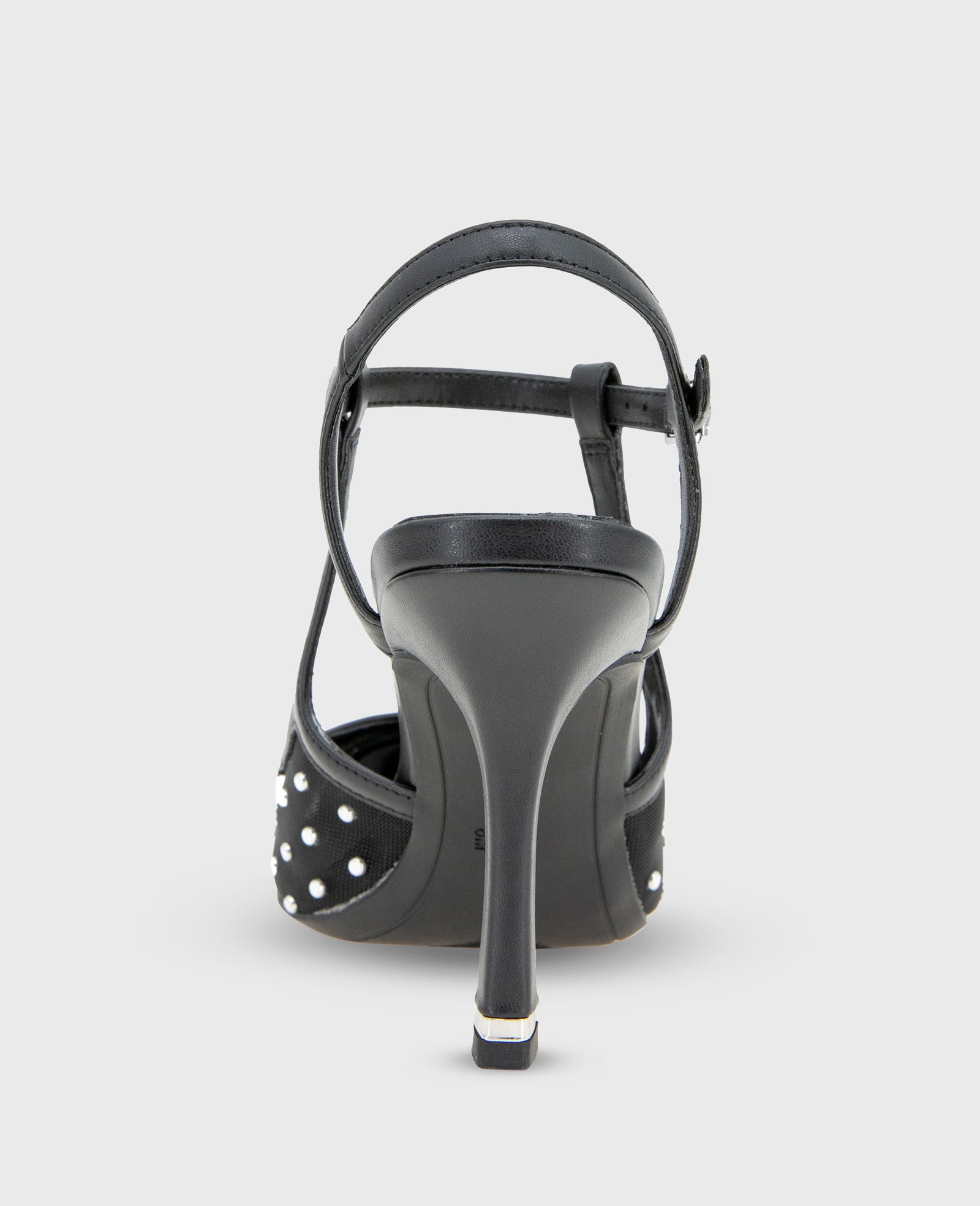 Shop Romi Black Stud Mesh Slingback Heel | Kenneth Cole | Kenneth Cole BLACK STUD MESH