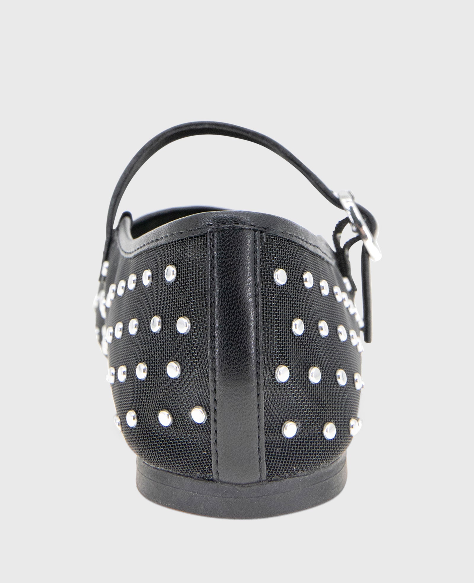 Shop Jasper Black Mesh Micro Stud Ballet Flat | Kenneth Cole | Kenneth Cole BLACK MESH