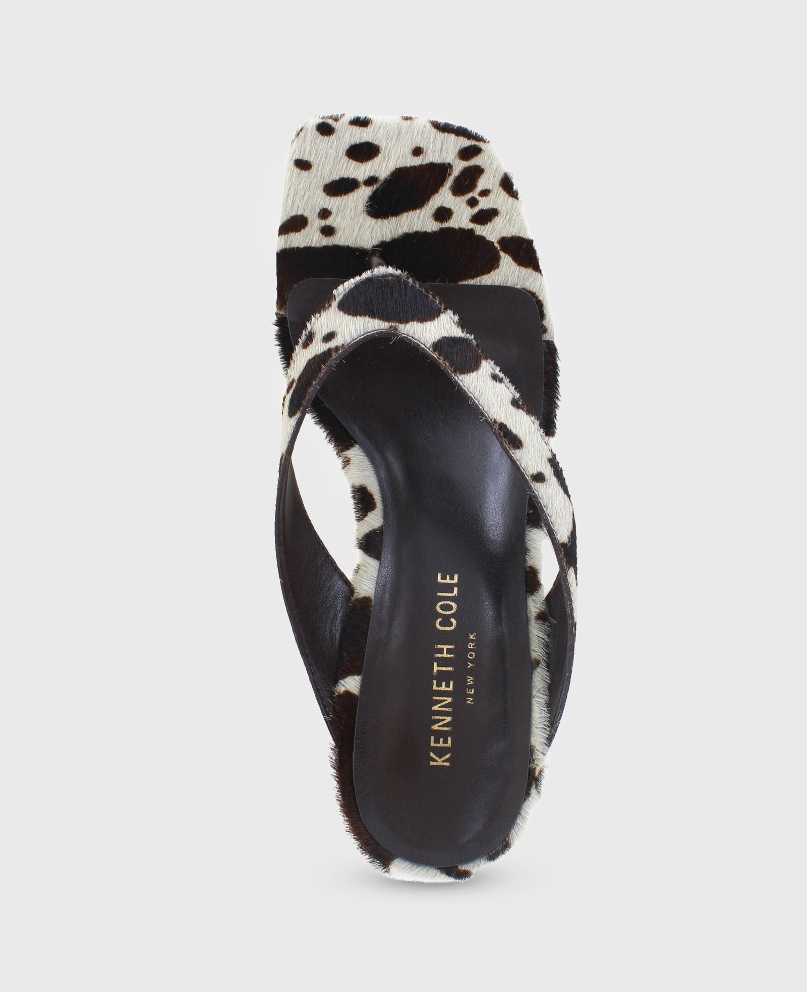 Shop Susannah Brown Calf Hair Wedge Sandal | Kenneth Cole | Kenneth Cole BROWN MULTI HAIRCALF