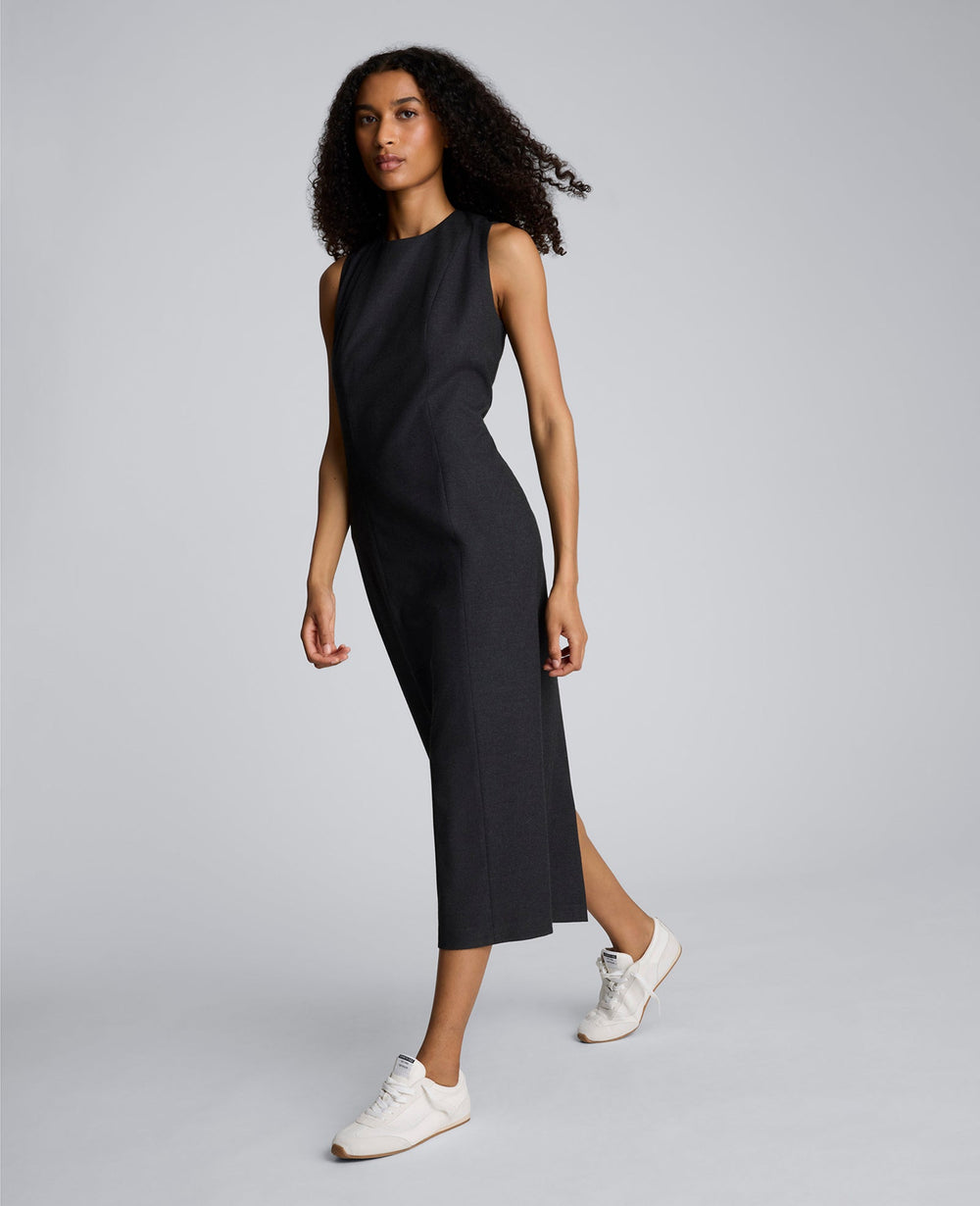 Flannel Midi Sheath Dress | Kenneth Cole CHAR COLE