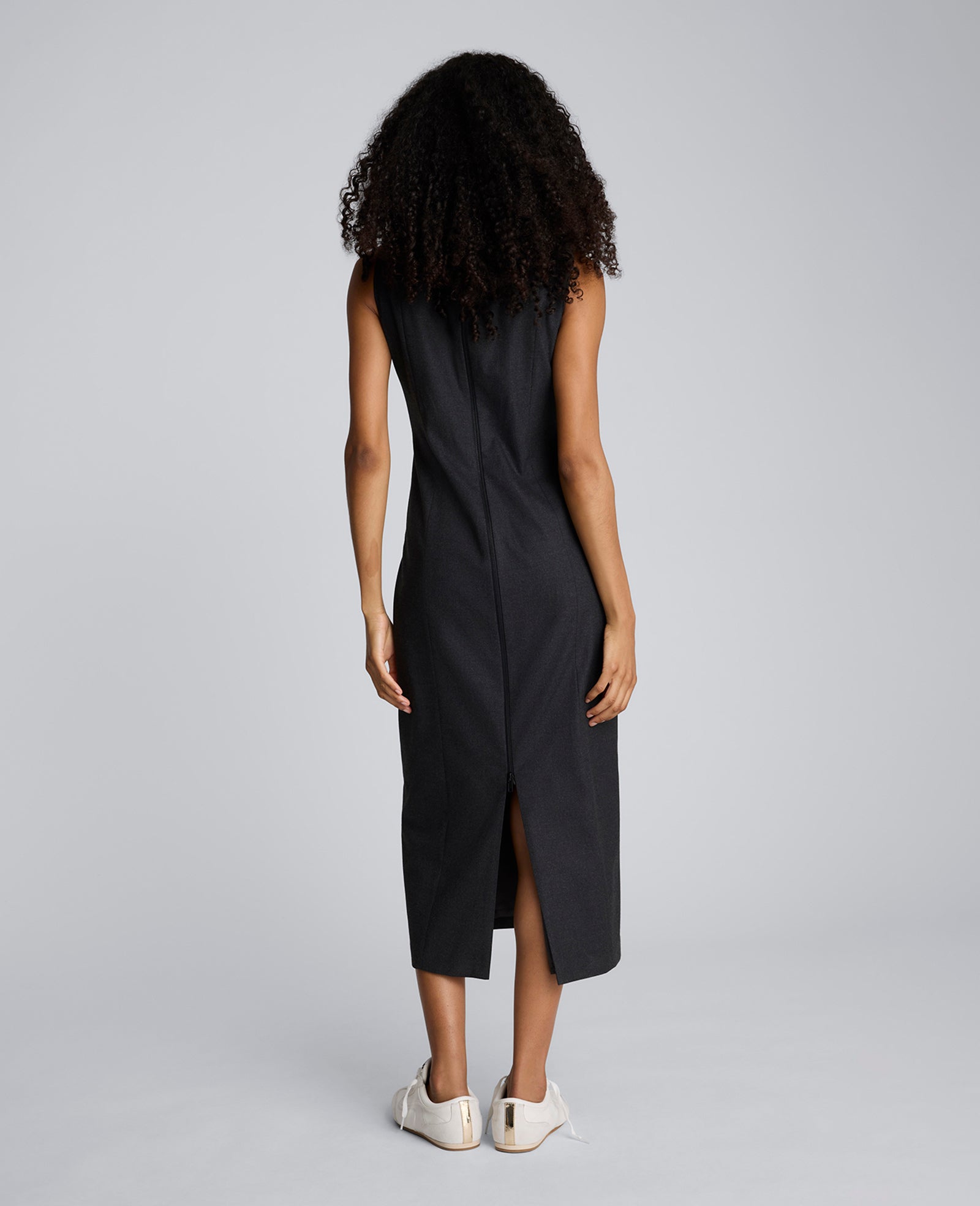 Flannel Midi Sheath Dress | Kenneth Cole CHAR COLE