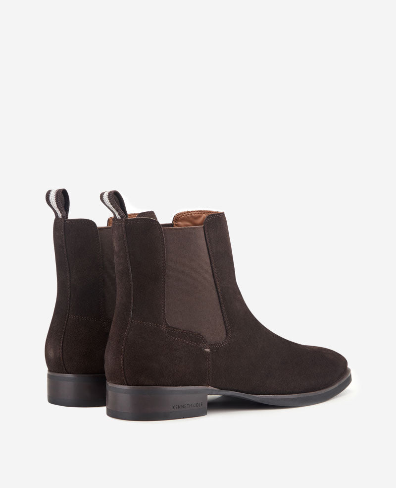 Raymond Suede Chelsea Boot for Men, Mocha | Kenneth Cole | Kenneth Cole MOCHA SUEDE