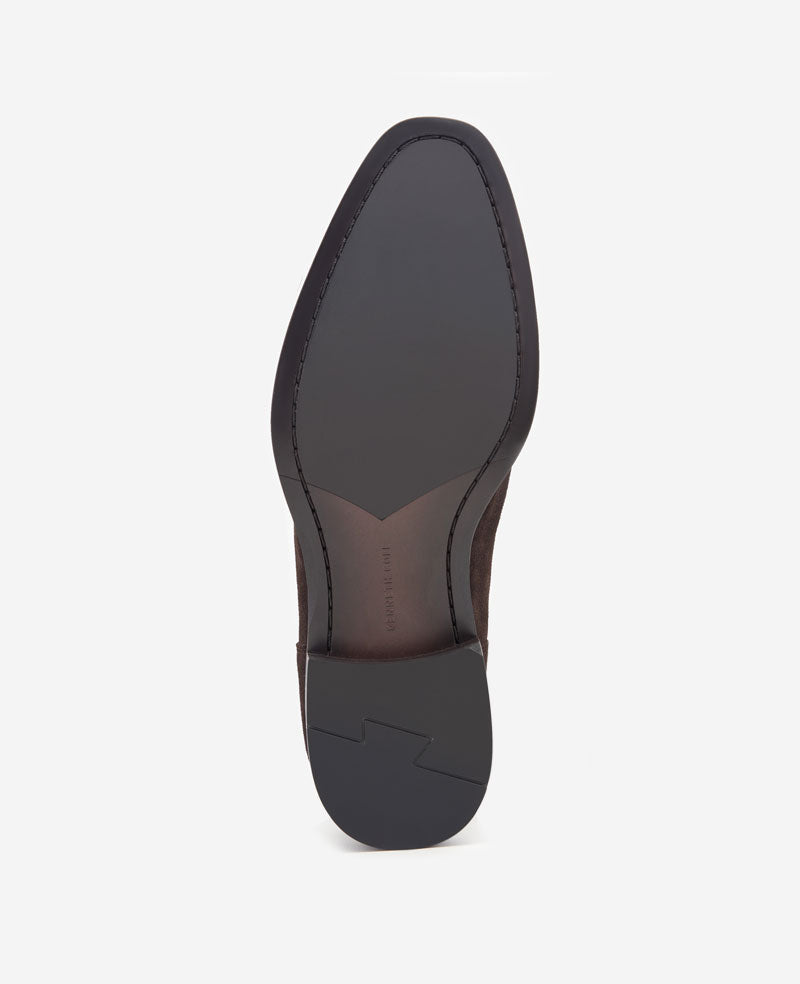 Raymond Suede Chelsea Boot for Men, Mocha | Kenneth Cole | Kenneth Cole MOCHA SUEDE